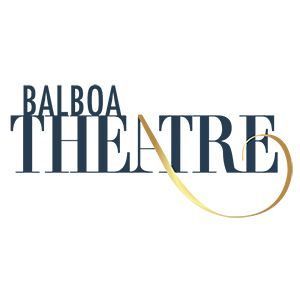 San Diego Theatres logo with Balboa.